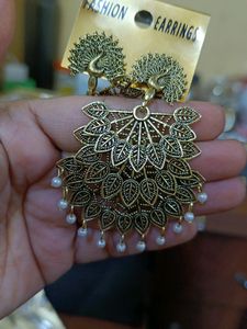 Peacock Earring