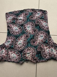 Paisley Print Top