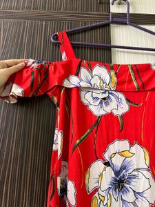 Floral Off-Shoulder Dress