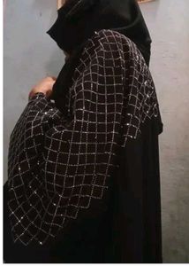 Abayas Butter Fly Design And A Line