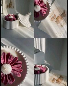 candle with beautiful jar