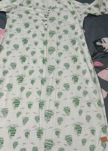 Printed Cotton Dress