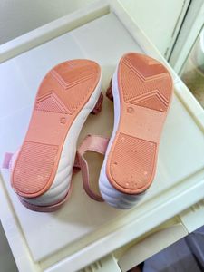 Colo Pink Wedge Heels