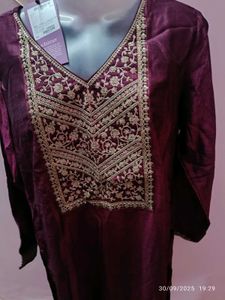 new libas xxl silk kurta