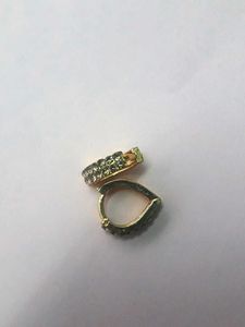 Gold Tone Hoop Earrings