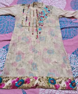Chanderi Kurti For Women