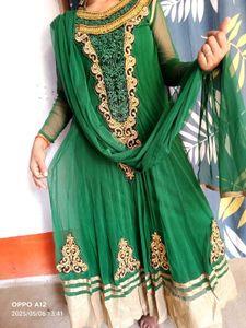 Embroidered Anarkali Style Gown