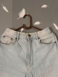 Light Wash Wide Leg Jeans