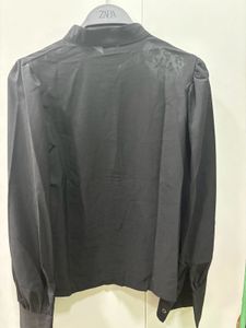 Urbanic Black Embroidered Shirt Size m