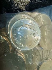 5 Rupees Coin Mint Packet 100 Price UNC 2021