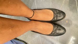 Black Ballet Flats