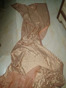 Beautiful Pure Sequence Saree