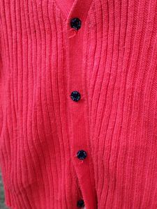 Orange Woolen Crop Top