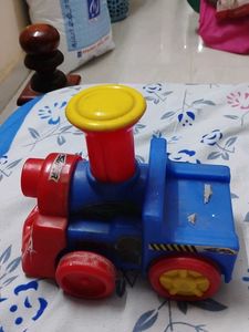 Toy Train. Giggles Brand. Quality Plastic.