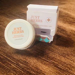 Just Herbs nourishing lip & cheek tint 04mahogany shade