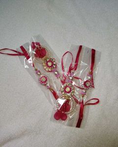 2 Pcs Combo Set Pair Rakhi