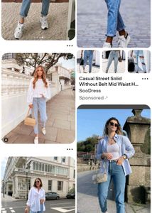 ZARA MOM FIT DENIM