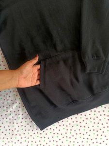Black Pullover Hoodie
