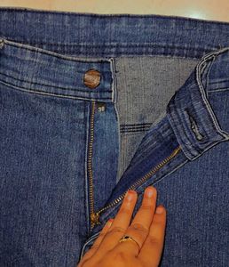 Stylish Brown and blue pants