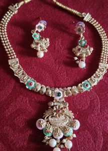 Gold Plated Jewellery Set