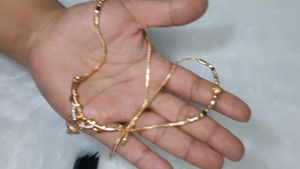 Unused 1 Gram Gold Plated Mangalsutra