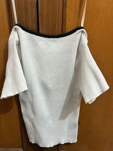 Cute White Crop Top