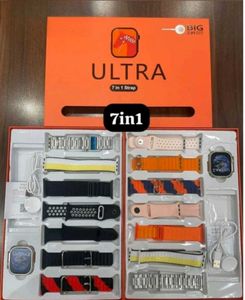 Ultra Smart Watch with 7 Straps