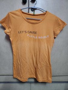 Orange Graphic Tee