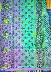 very beautiful saree 💚💜