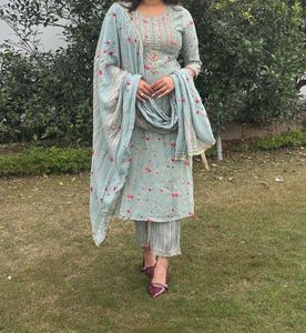 Beautiful Sage Green Kurta Set 🔥