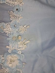 Elegant Blue Party Gawn