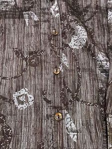 Patterned Button-Down Shirt