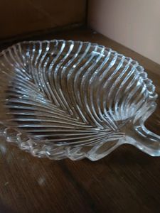 Glassware Fruit Plate 2 Pieces +Combo Chocolate Ja