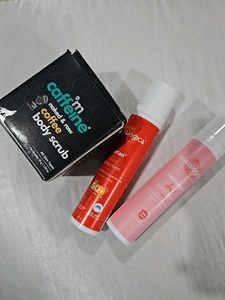 Sunscreen + Body Scrub Combo