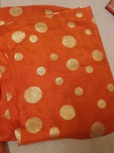 Orange saree