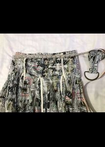 Midi Skirt With Belt Waist 30-32