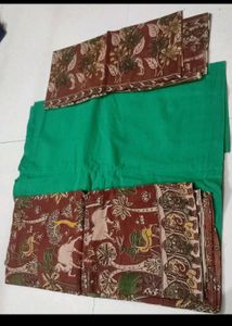 5 dress material combo unused with free gifts