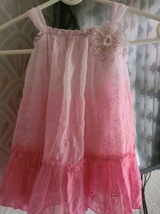 Pink Ruffle Dress