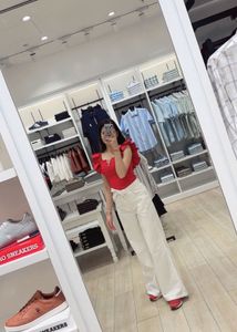 Stylish Red Top ❤️