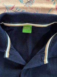Hugo Boss Navy Blue Polo T-Shirt