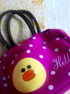 Cute Pink Lunch Bag