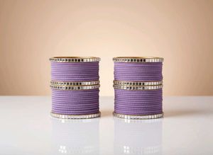 Purple Bangle Set