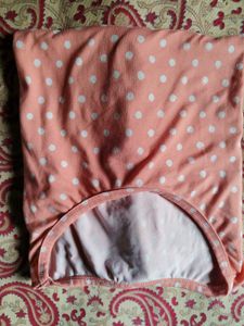 Peach Polka Dot Top