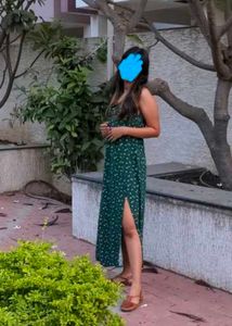 Floral Green Sundress