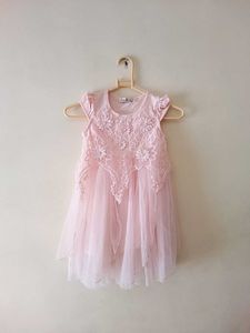 Baby pink Tulle Dress