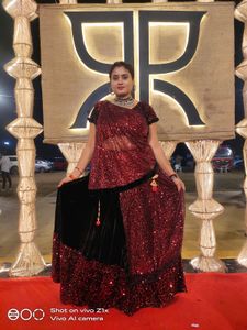 Lahna Blouse Full Length With Duatta