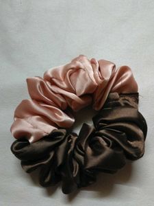 Dual Shade Scrunchies Pack Of 2