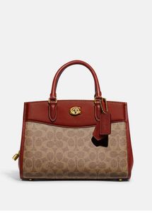 Coach Brooke Carryall 28 Crossbody Bag - Tan Rust