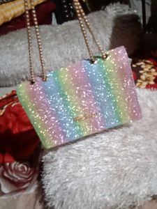 Rainbow Fashion Handbag