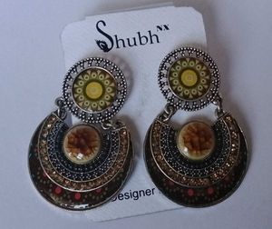 Shubh NX Designer Dangle Earrings